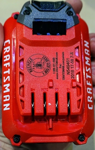 Craftsman 18 Volt Battery