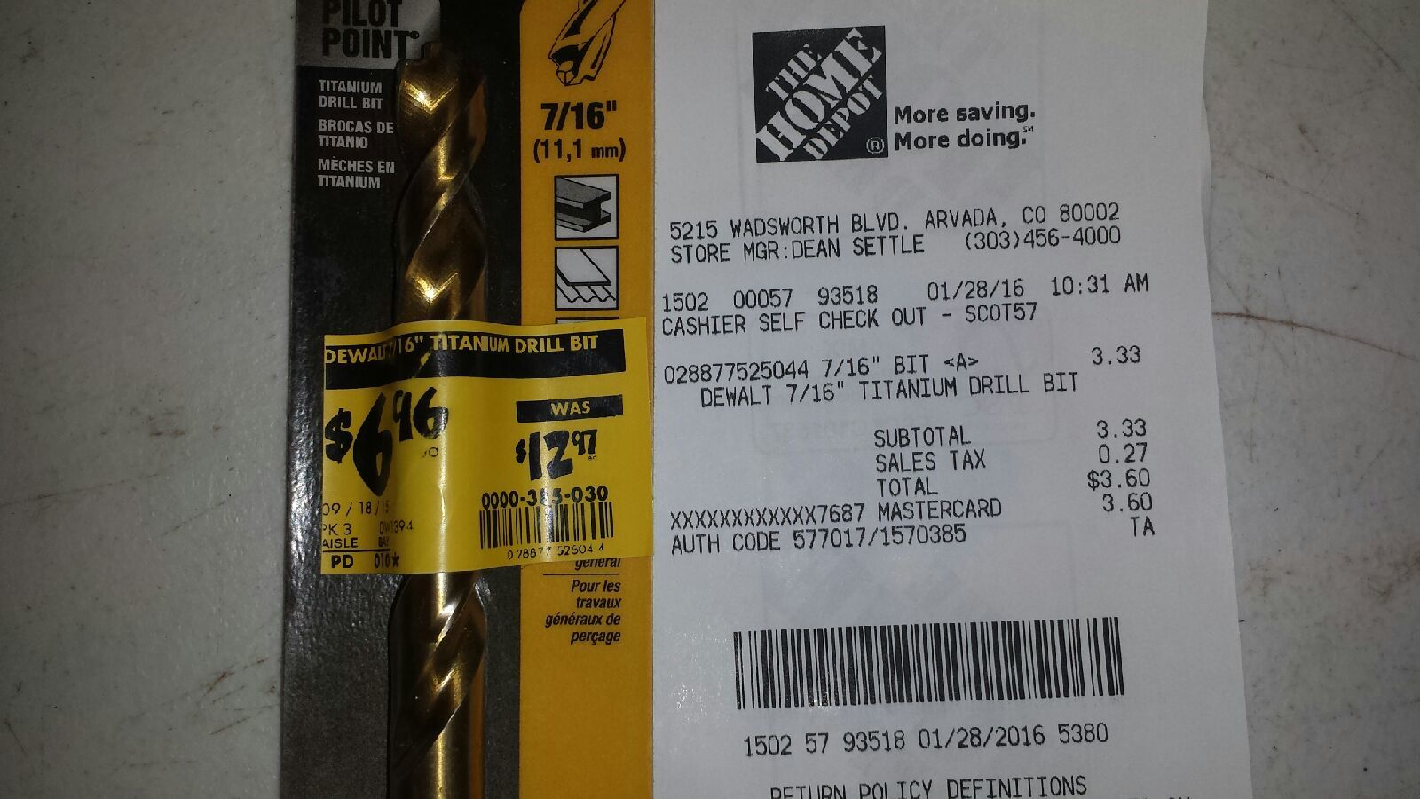 Penny deals Home Depot - Tool Talk - ToolGuyd Community Forum